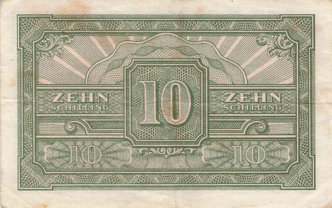 10 Schilling p106-2 Alliierte Militärbehörde